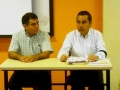 El presidente de FUCOL con Adrián López Virgen, delegado de Coquimatlán