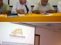 Presentan iniciativas de la Fundación al Rector Miguel Ángel Aguayo López