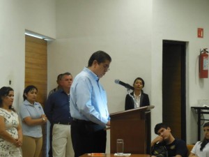 M. en C. Eduardo Hernández Nava. Rector de la Universidad de Colima