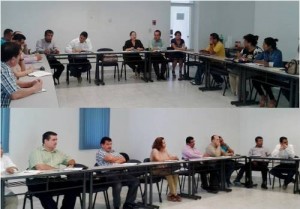 Carlos Salazar presenta nueva propuesta de trabajo de la Fundación en el campus Tecomán