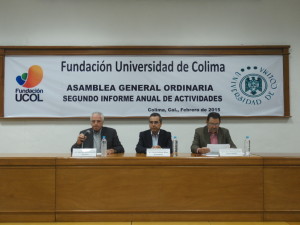 Carlos Salazar Silva, presidente; Juan José Sevilla Solórzano, secretario y Francisco Xavier Oldenbourg Ceballos, tesorero suplente de la Fundación Ucol