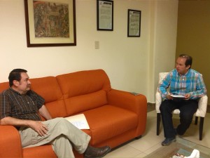 Presidente Fundación Ucol, Francisco Xavier Oldenbourg Ceballos,  se reúne con el Secretario de Educación del Estado, Armando Figueroa Delgado